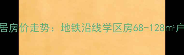 图片 怀柔区二手房推荐丽湖馨居房价走势：地铁沿线学区房68-128㎡户型全（附最新成交数据）