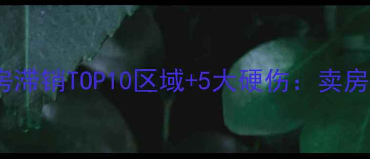 图片 杭州二手房滞销TOP10区域+5大硬伤：卖房避坑指南2