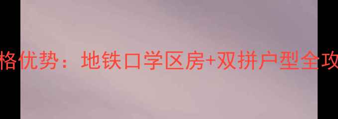 图片 舜之都双子座二手房价格优势：地铁口学区房+双拼户型全攻略（附最新成交数据）