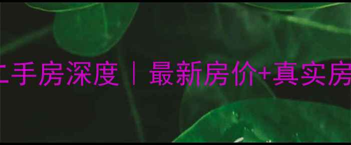 图片 🏠惠州南山公馆二手房深度｜最新房价+真实房源数据+避坑指南