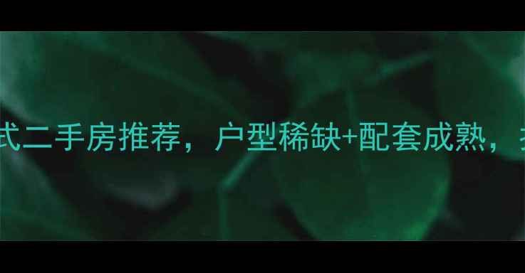 图片 东营新区优质复式二手房推荐，户型稀缺+配套成熟，抄底投资正当时1