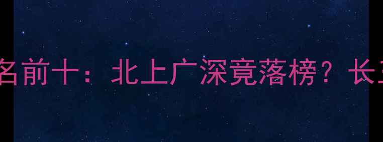 图片 中国二手房房价排名前十：北上广深竟落榜？长三角三城领跑🏠💰2