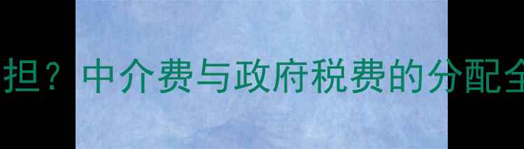 图片 二手房税费由谁承担？中介费与政府税费的分配全流程及避坑指南2