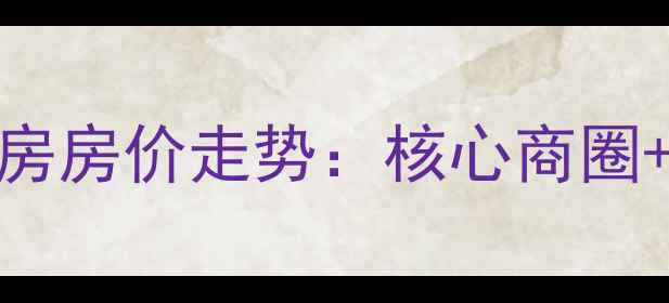 图片 威海世昌明珠二手房房价走势：核心商圈+学区房的双重优势