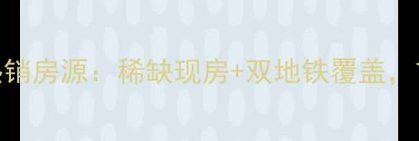 图片 定远北城河小区两室热销房源：稀缺现房+双地铁覆盖，首付30万起住品质社区