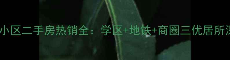 图片 张店道庄小区二手房热销全：学区+地铁+商圈三优居所深度测评1