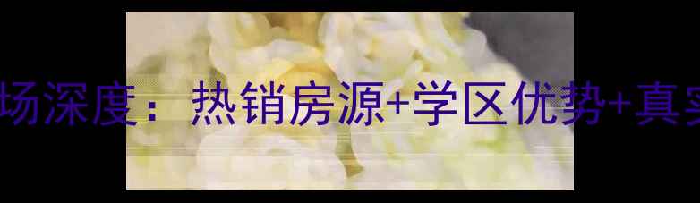 图片 德州新城家园二手房市场深度：热销房源+学区优势+真实房价（附购房攻略）2