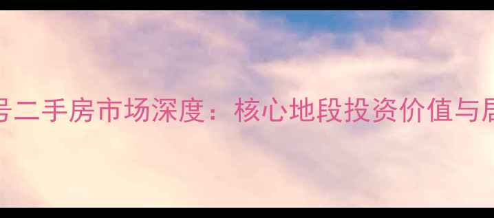 图片 泰宏路22号二手房市场深度：核心地段投资价值与居住体验全