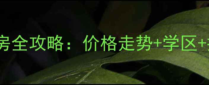 图片 珠海金沙美地二手房全攻略：价格走势+学区+投资价值深度测评2