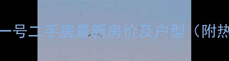 图片 红光公园一号二手房最新房价及户型（附热销数据）