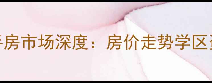 图片 苏州金鸡湖板块二手房市场深度：房价走势学区资源投资潜力全指南