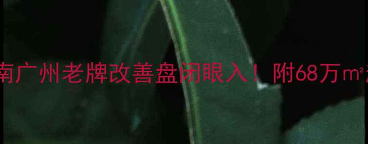 图片 🏠南方花园A区二手房抄作业指南广州老牌改善盘闭眼入！附68万㎡起真实房源清单+装修避坑秘籍2