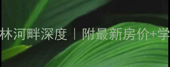 图片 🏠郑州二手房推荐美林河畔深度｜附最新房价+学区攻略+交通全指南1