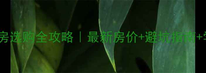 图片 🏠长沙二手房选购全攻略｜最新房价+避坑指南+学区房推荐1